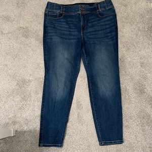 18. Lane Bryant Flex Magic Waist Band Super Stretch Ultra High Rise Jegging